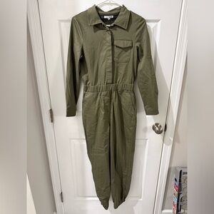 Fashion Nova Olive Utility Jacket